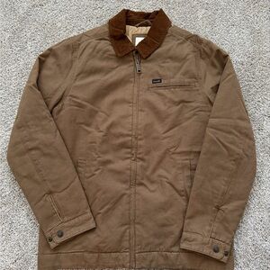 Wrangler Tan Jacket with Corduroy Collar